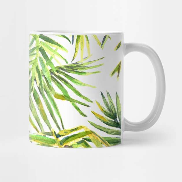 Seamless Watercolor tropic by Olga Berlet